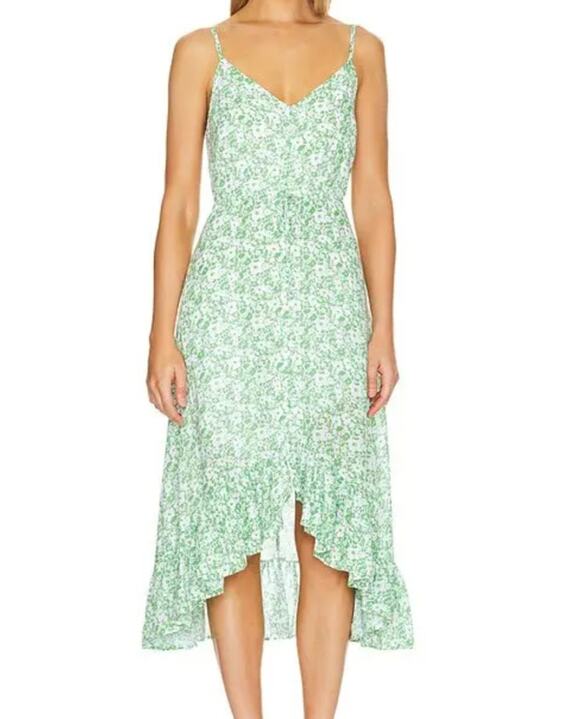 Rails Dresses & Skirts - NWT Rails Dress SMALL $228 Floral Frida Garden Party Ruffle Hem Asymmetric Fairy